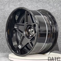 Nouvelles jantes en alliage forgé robustes DATC de 18 à 22 pouces, 6x135 8x170, finition noire simulant un beadlock, Raptor 2500 Chevy