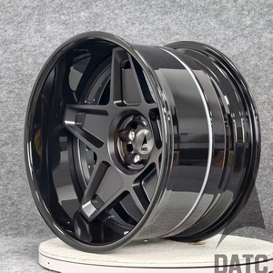 Nouvelles jantes en alliage forgé robustes <span class=keywords><strong>DATC</strong></span> de 18 à 22 pouces, 6x135 8x170, finition noire simulant un beadlock, Raptor 2500 Chevy - Product Image 2