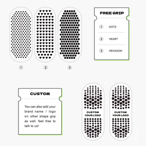 Calcetines Deportivos Personalizados con Impresión Digital para Gimnasio, Yoga y Pilates, con Lazo, Jacquard, Logotipo Bordado, Reducción de Aranceles, Pedido Urgente - Product Image 4