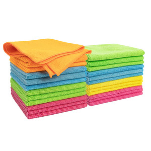 80% <span class=keywords><strong>Polyester</strong></span> 20% <span class=keywords><strong>Polyamide</strong></span> 40x40cm sợi nhỏ xe làm sạch vải sợi nhỏ rửa xe detaliing đánh bóng khăn - Product Image 2