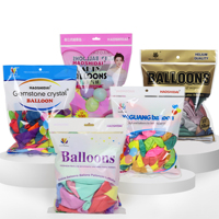 Ballons en latex biodégradables de qualité supérieure, en vrac, couleurs arc-en-ciel assorties, ballons à l'hélium épaissis pour les décorateurs d'événements professionnels
