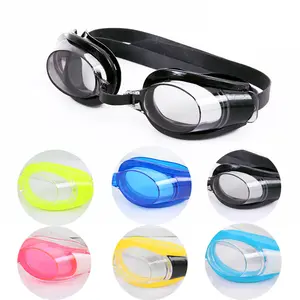 어린이 안티 포그 UV 보호 선글라스 훈련 마스크 안경 꿀벌 게 개구리 물고기 도매 아이 수영 핑크 수영 고글