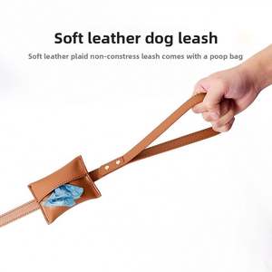 Loudik - Arnés de Cuero Suave para Perros, Correa para Pasear Perros, Cuerda para Perros Corgi de Tamaño Pequeño, Venta al por Mayor - Product Image 4