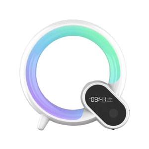 New Gift App Control Wake-<b>Up</b> <b>Light</b> With White Noise Digital Sunrise Wake <b>up</b> <b>Light</b> Alarm Clock Device - Product Image 2