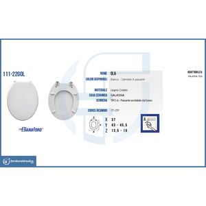 Tapa de Inodoro Alargada Galaxy Ola, Diseño Moderno, Liberación Rápida y Cierre Suave, Material de Resina Plástica para Baño - Product Image 5