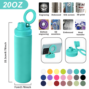 Botella <span class=keywords><strong>de</strong></span> Agua Magnética Deportiva con Soporte para Teléfono <span class=keywords><strong>Celular</strong></span>, Termo con Aislamiento y Base Magnética para Montar el Teléfono - Product Image 4