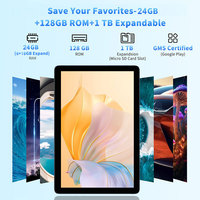 Tablette Android P30H-L10 Vasoun avec écran IPS, processeur Octa Core, 24 Go de RAM, 128 Go de ROM, tablette 10 pouces Android avec Wifi 6, tablette PC