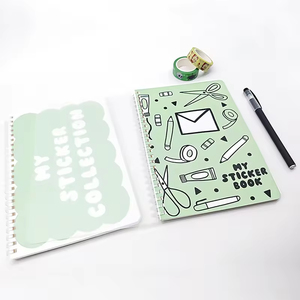 Tùy chỉnh chất lượng cao Quà tặng cho màu cuốn Sách Sticker sách Minimalism Bìa Sticker cuốn sách cho trẻ em - Product Image 1