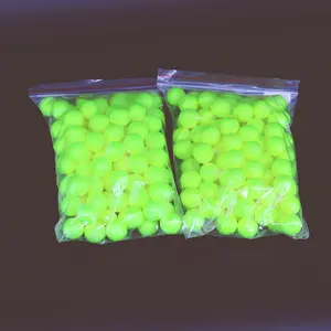 Yellow styrofoam marker float buoy fishing beads