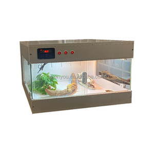 Bán buôn 4x2x2 chân PVC bò sát ăn hộp, bò sát <span class=keywords><strong>Zoo</strong></span> thằn lằn bóng BOA dài mà không cần Rồng thủy tinh container - Product Image 1