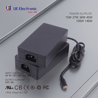 Adaptateur secteur de bureau AC/DC 5V 9V 12V 15V 20V 28V 1.5A 5A 36W 45W 100W 140W, alimentation médicale ITE SMPS, directement de l'usine