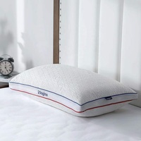 Oreiller de cou en mousse à mémoire de forme avec gel rafraîchissant, tissu respirant, utilisation toutes saisons, hauteur réglable