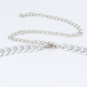 ग्रीष्मकालीन गहने फैशन डिजाइन चांदी की प्लेटेड तितली कमर कमर श्रृंखला समायोज्य कमर श्रृंखला - Product Image 2