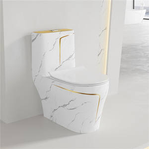 Juego de artículos sanitarios de baño modernos Juego de <span class=keywords><strong>inodoro</strong></span> de Wc <span class=keywords><strong>integrado</strong></span> cuadrado de cerámica <span class=keywords><strong>con</strong></span> lavabo - Product Image 3