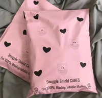 Sacs d'expédition en polyéthylène blanc écologiques, imperméables, avec logo imprimé sur mesure, épaisseur 0,12 mm, pour chaussures et chaussettes