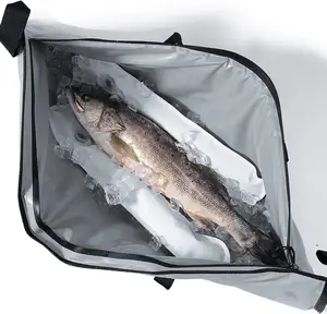 Large Portable Waterproof insulated Fish Bag Cooler 60in 71in Fish Kill Bag Keep Ice-cold More than 48 Ho