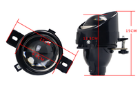 Projecteur de phare antibrouillard CQL KVISUAUTO 3.0 pouces avec ampoule au xénon H11 D2H feux de croisement Hid antibrouillard pour Nissan