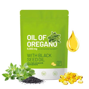 Óleo de orégano <span class=keywords><strong>Softgels</strong></span> com óleo de semente preta Ingredientes naturais de qualidade premium Fábrica Direta <span class=keywords><strong>OEM</strong></span> ODM Wholesale Supply - Product Image 1