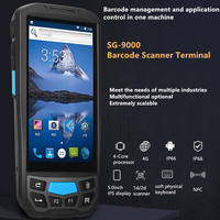 Nfc Rfid Collecteur de données 4G De Poche Android Mobile Qr Code Lecture Pda Mrz Passport Lecteur Sans Fil 2D Barcode Scanner Pdas