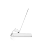 Support de tablette universel réglable en acrylique transparent moderne, étanche, portable, stable, pour bureau, emballage personnalisable