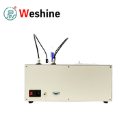Analyseur d'humidité traces PPM par Coulométrie ASTM D6304 pour l'huile pétrochimique et de transformateur, Testeur d'humidité Weshine par Titration KF