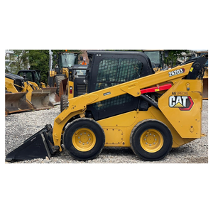 Venta barata Caterpillar Wheel Skid Steer Loader CAT262D3 246 289D Loader Machine 99% nuevo buen rendimiento Pintura original para la venta - Product Image 3