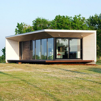 Casa Prefabricada Moderna, Ecológica, Impermeable y de Construcción Rápida, 100 m², 2 Dormitorios, para Uso en Almacenes y Patios