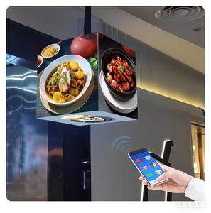 شاشة LED ملونة بتصميم مخصص وإبداعي P2 فائقة النحافة قابلة للدمج بدون فواصل للاستخدام الداخلي/الخارجي في ردهات الفنادق واللافتات الرقمية الفنية - Product Image 6