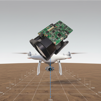 Module télémètre laser ETYS-80X en gros 1535nm 8km 8500m Capteur télémètre laser pour drone
