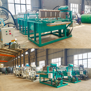 Machine automatique de fabrication de boîtes à œufs, presse rotative de moulage de pâte à papier, haute production - Product Image 2