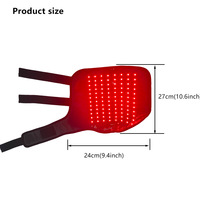 Thérapie intelligente des jambes de cheval Protection de la taille LED Lumière rouge Thérapie thermique infrarouge lointain pour pied de cheval Réglable