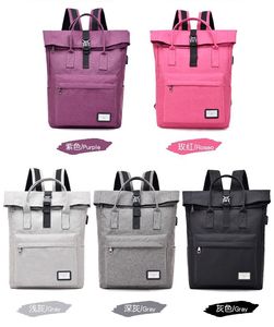 Mochilas Personalizadas de Alta Calidad con Logotipo Personalizado, Mochilas de Poliéster con Parte Superior Enrollable y Puerto USB - Product Image 6