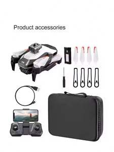 Drone pliable M2 à vente chaude 2024 avec caméra HD 4K, télécommande, photographie aérienne, matériau plastique - Product Image 4