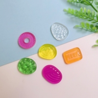 Accessori per Artigianato in Resina a Forma di Caramelle, Decorazioni per Cover Telefono, Materiale per Fai-da-Te, Miniature per Case delle Bambole