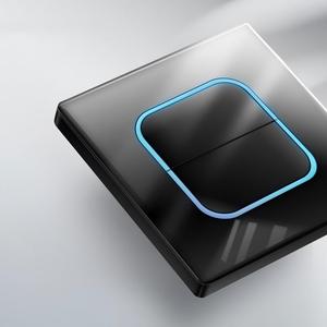Interruptor de Pared de Vidrio Templado Moderno, Control Táctil, Z-Wave, 4 Canales, 4 Vías, IP20, Rojo, Aplicación Smart Life, Wi-Fi, Grupo YuHe, 10A, 230V - Product Image 6