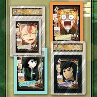 Étui de rangement pour cartes Demon Slayer Collection Scroll Painting, avec carte de classification rare, Burner Blade, Trépied et carte à collectionner Demon Slayer