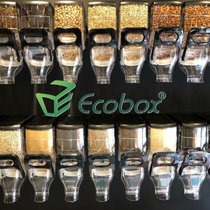 Bakkal plastik bidonlar somun evcil hayvan gıdalar toplu tahıl dağıtıcıları - Product Image 1