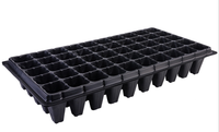 50 cellules Agriculture serre Plantation de graines Plateau de pépinière en plastique pots de culture de plantes Plateau de semis