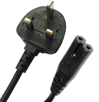 Câble d'alimentation pour ordinateur de haute qualité résistant à la chaleur 3A 5A 250v Câble d'alimentation de rallonge