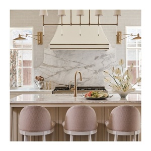 Gabinete de cocina de madera maciza de cerezo Arce diseño <span class=keywords><strong>simple</strong></span> color personalizado modular alta técnica personalizado CBMmart Free 3D - Product Image 5