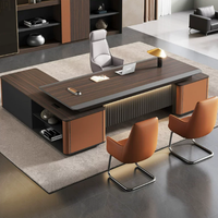 Nouveau mobilier commercial : Bureau de direction moderne, bureau en forme de L, bureau modulaire, bureau de direction de luxe