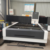 Machine de découpe laser à fibre SUKE SK1530 avec tête plasma et servomoteur, haute productivité pour la découpe industrielle de tubes carrés en métal