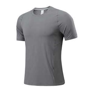 Quick Dry Breathable <b>Raglan</b> Sleeve Performance <b>Men's</b> Sport <b>T</b>-<b>shirts</b> Spandex/Polyester Crew Neck - Product Image 6