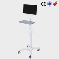 Weiye Verpleegkundige Mobiele Werkstation Desktop Computing Laptop Computerkar