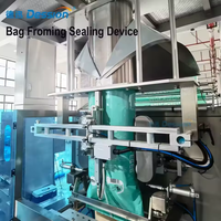 Machine à emballer automatique commerciale de sac de glace de cube de 5kg 10kg 20kg pesant la machine de conditionnement de remplissage de glaçon avec le type imperméable
