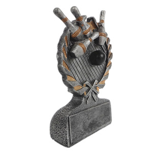 Shunxu Personnalisé Accepter <span class=keywords><strong>Pas</strong></span> <span class=keywords><strong>Cher</strong></span> En Gros Résine Sports Bowling Trophées Récompenses - Product Image 3