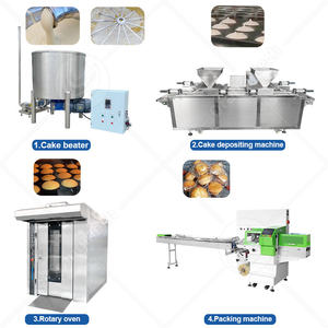 Machine à faire des gâteaux turcs ORME Madeleine, <span class=keywords><strong>petite</strong></span> ligne de production semi-automatique de cupcakes - Product Image 4