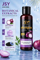 Sampo Biotin JSY Red Onion 500ml, Memperkuat, Menutrisi Kulit Kepala, Rambut Halus Berkilau, Berbahan Dasar Tumbuhan, Label Pribadi OEM ODM Perawatan Rambut