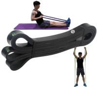 Set de Bandas de Resistencia Personalizadas para Fitness, Bandas Elásticas de Goma para Dominadas en Colores Rojo y Negro
