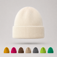Bonnets unisexes en tricot acrylique côtelé, chauds pour l'hiver, brodés, classiques, tendance pour femmes et hommes, logo personnalisé, design de luxe